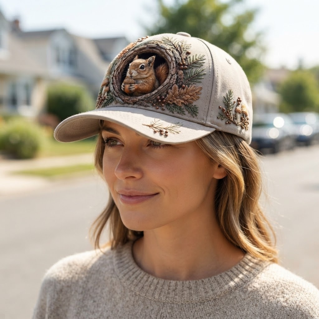 The Forest Hideaway Cap — Your Personal Woodland Companion