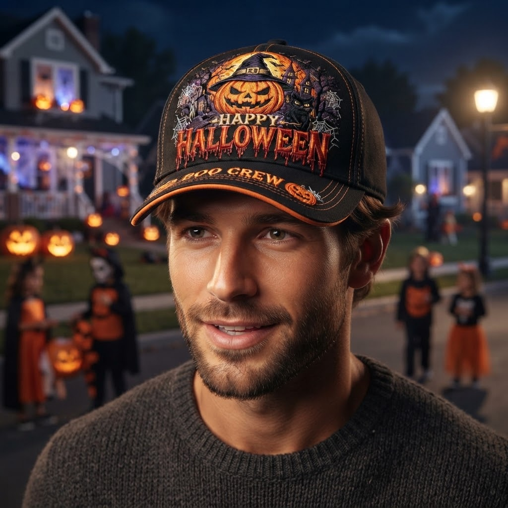 The Ultimate Spooky Season Cap — Wear the Halloween Spirit