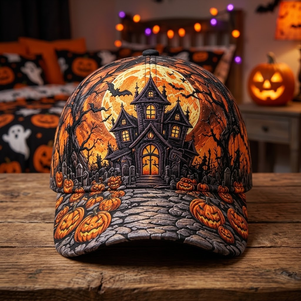 The Ultimate Spooky Season Cap — Wear the Halloween Spirit