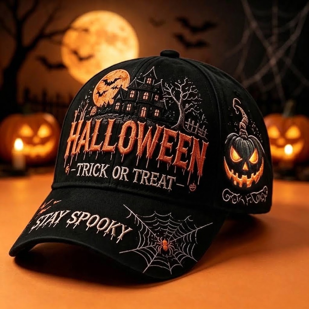 The Ultimate Spooky Season Cap — Wear the Halloween Spirit