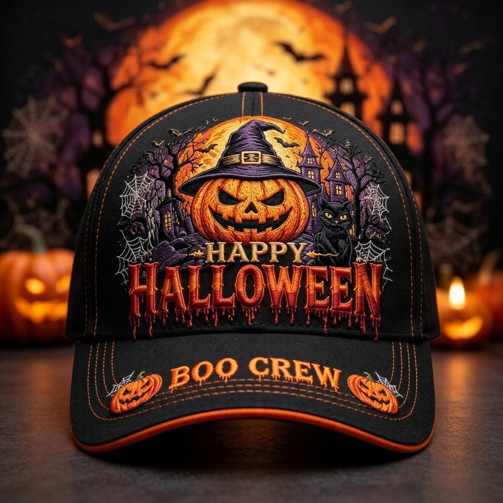The Ultimate Spooky Season Cap — Wear the Halloween Spirit