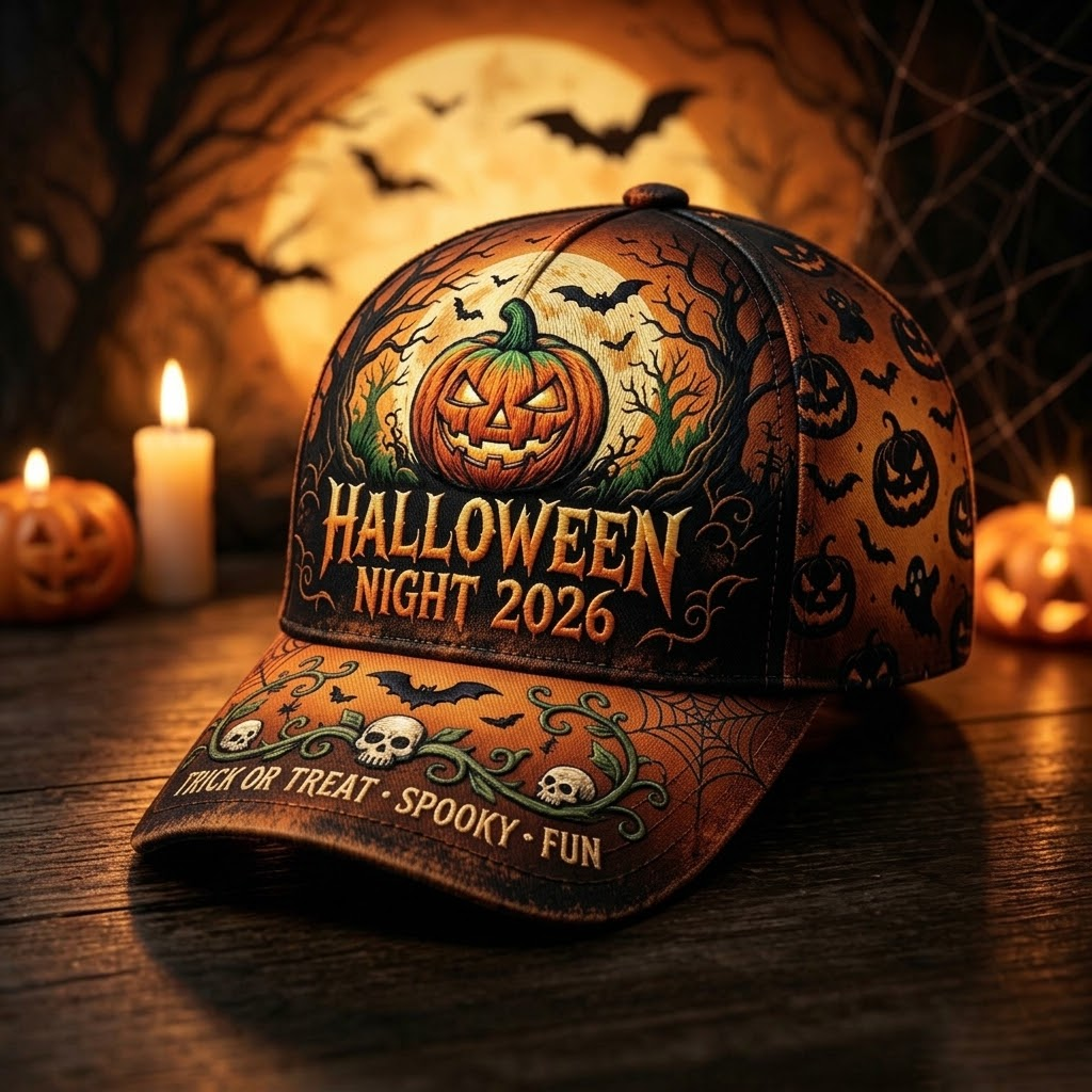 The Ultimate Spooky Season Cap — Wear the Halloween Spirit