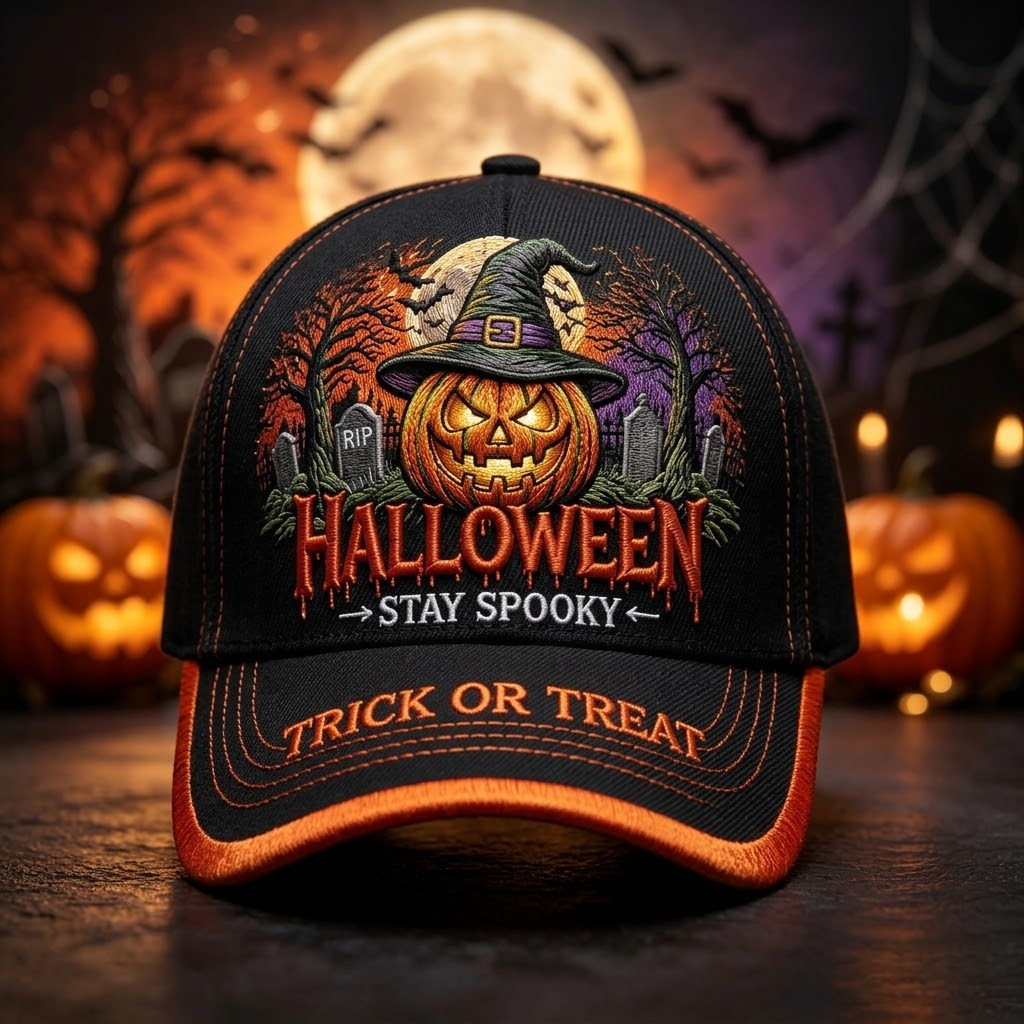 The Ultimate Spooky Season Cap — Wear the Halloween Spirit