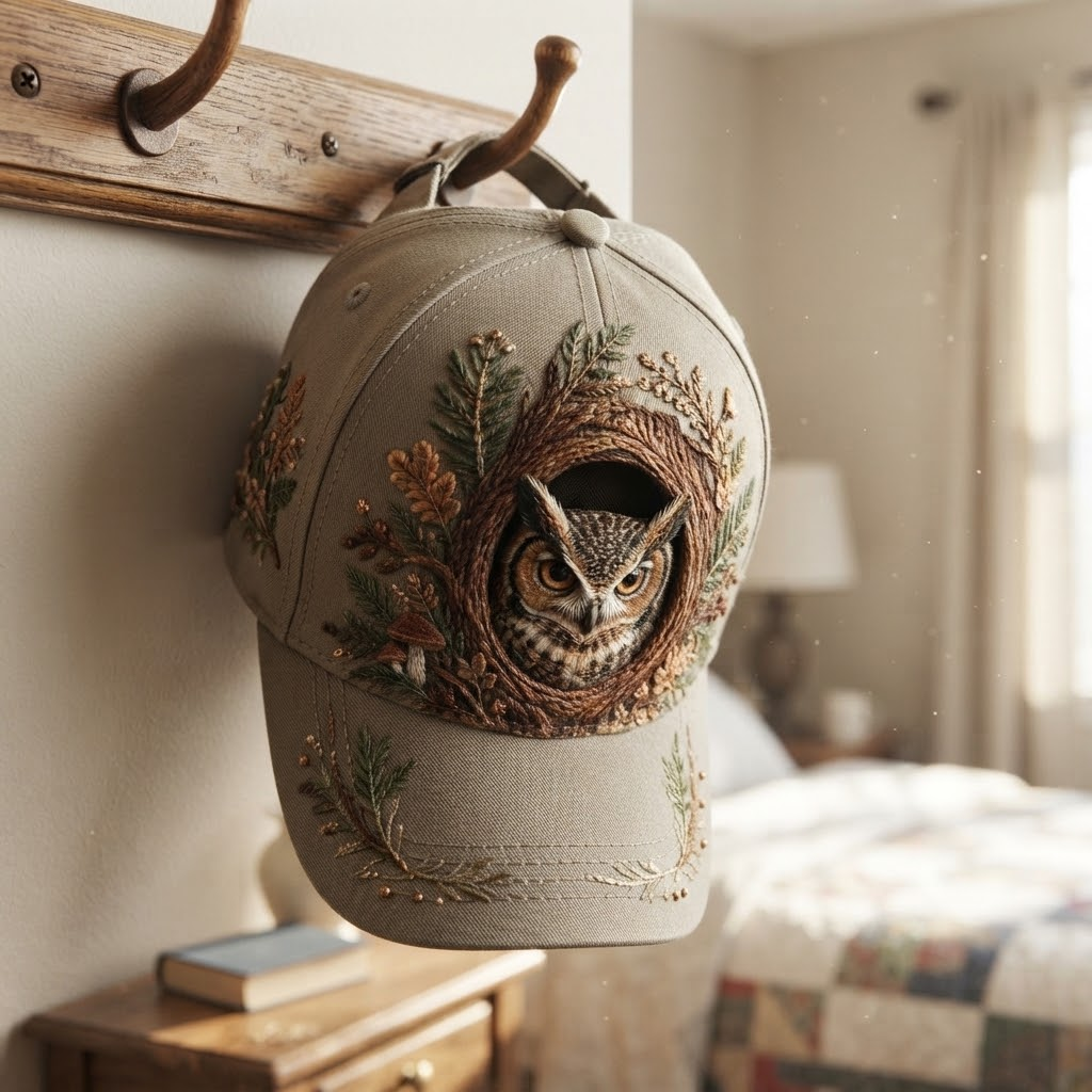 The Forest Hideaway Cap — Your Personal Woodland Companion