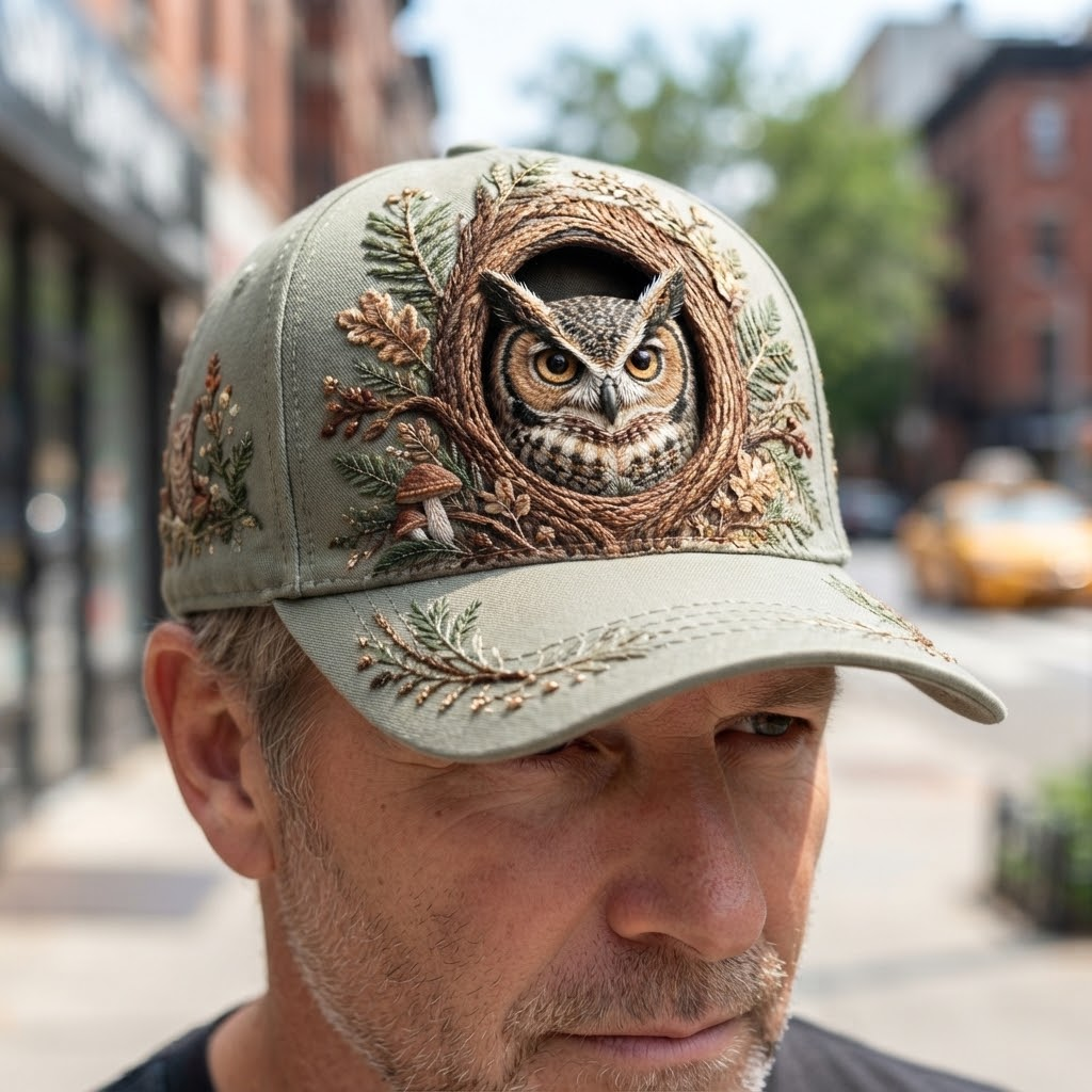 The Forest Hideaway Cap — Your Personal Woodland Companion