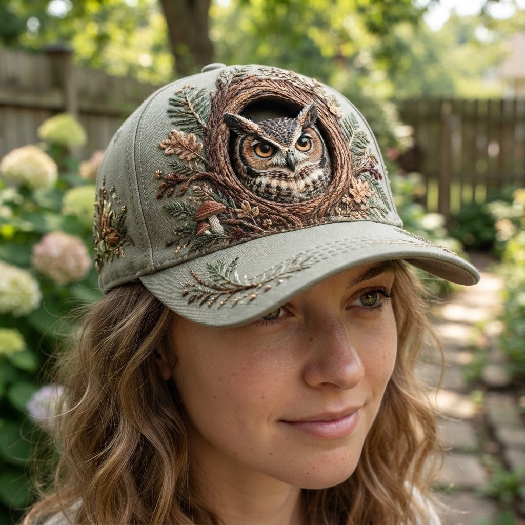 The Forest Hideaway Cap — Your Personal Woodland Companion