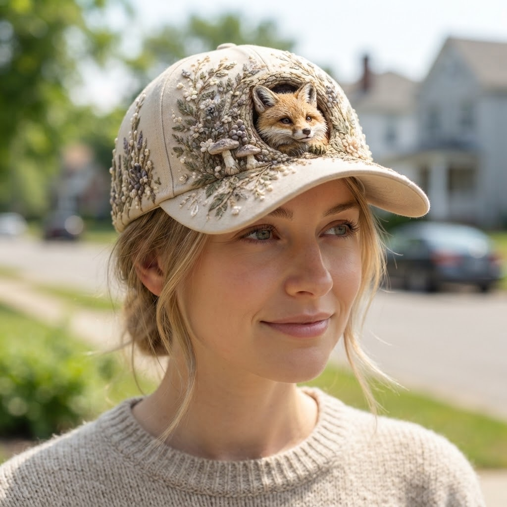 The Forest Hideaway Cap — Your Personal Woodland Companion